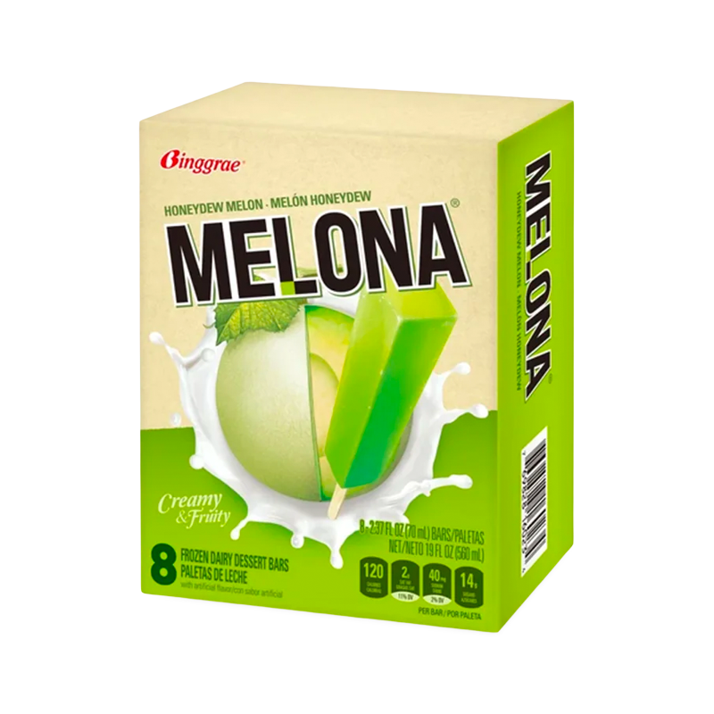 MELONA MELON 8*70ML 韩国哈密瓜冰棒