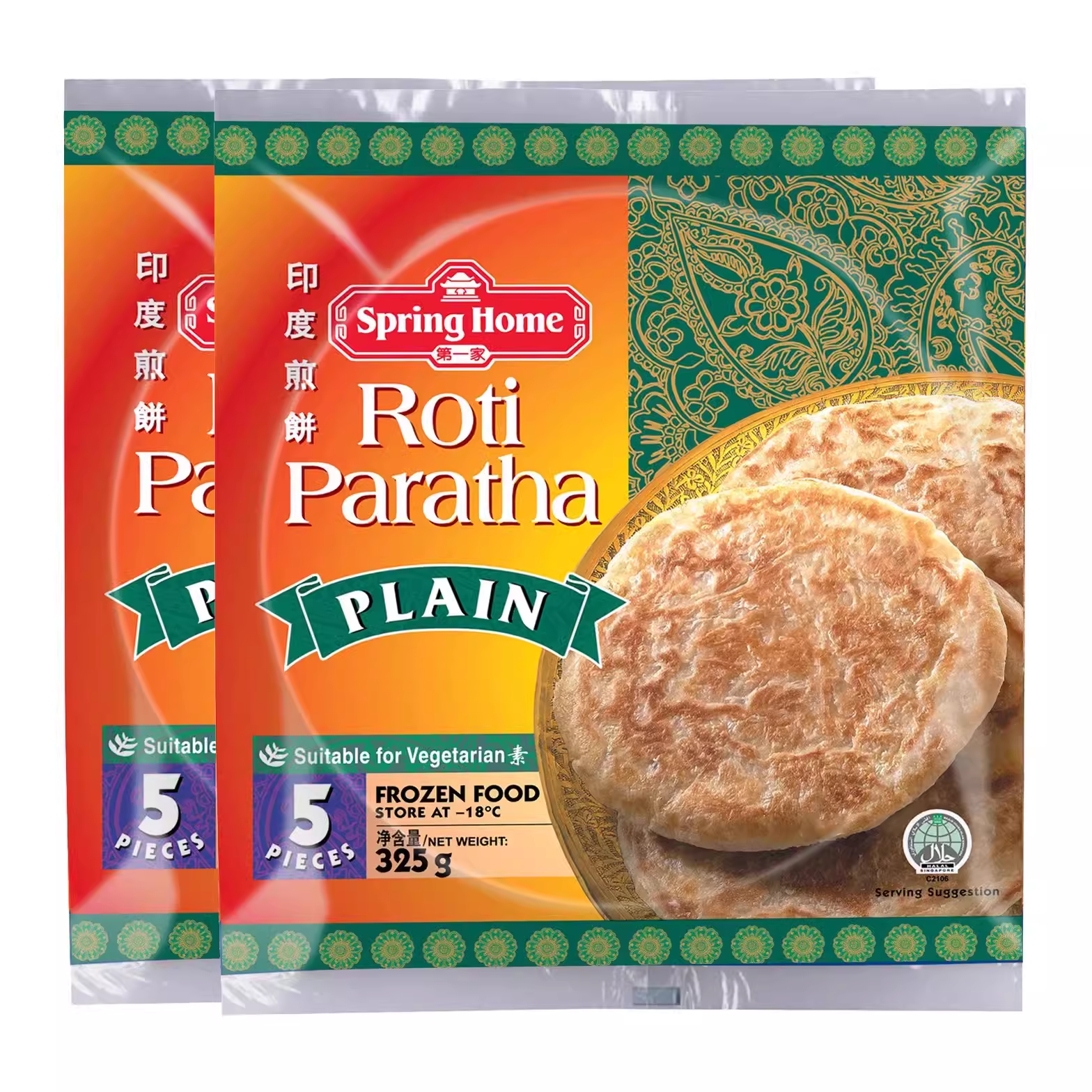 CREP ROTI PARATHA 325G  第一家印度飞饼