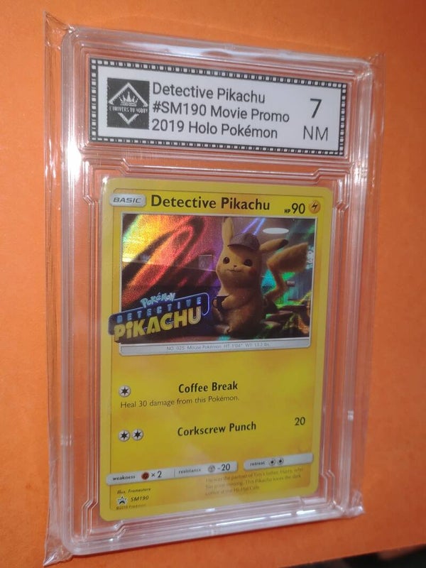 Pikachu détective sm190 holo