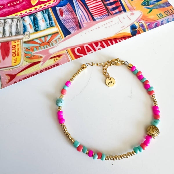 Colorful Shell armband