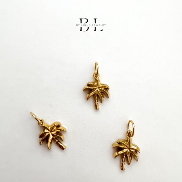 Golden palm tree bedel