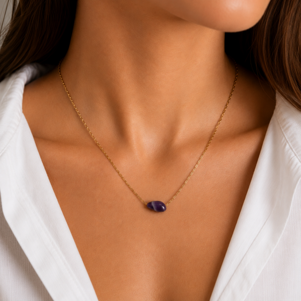 Aurea Ketting – Amethist