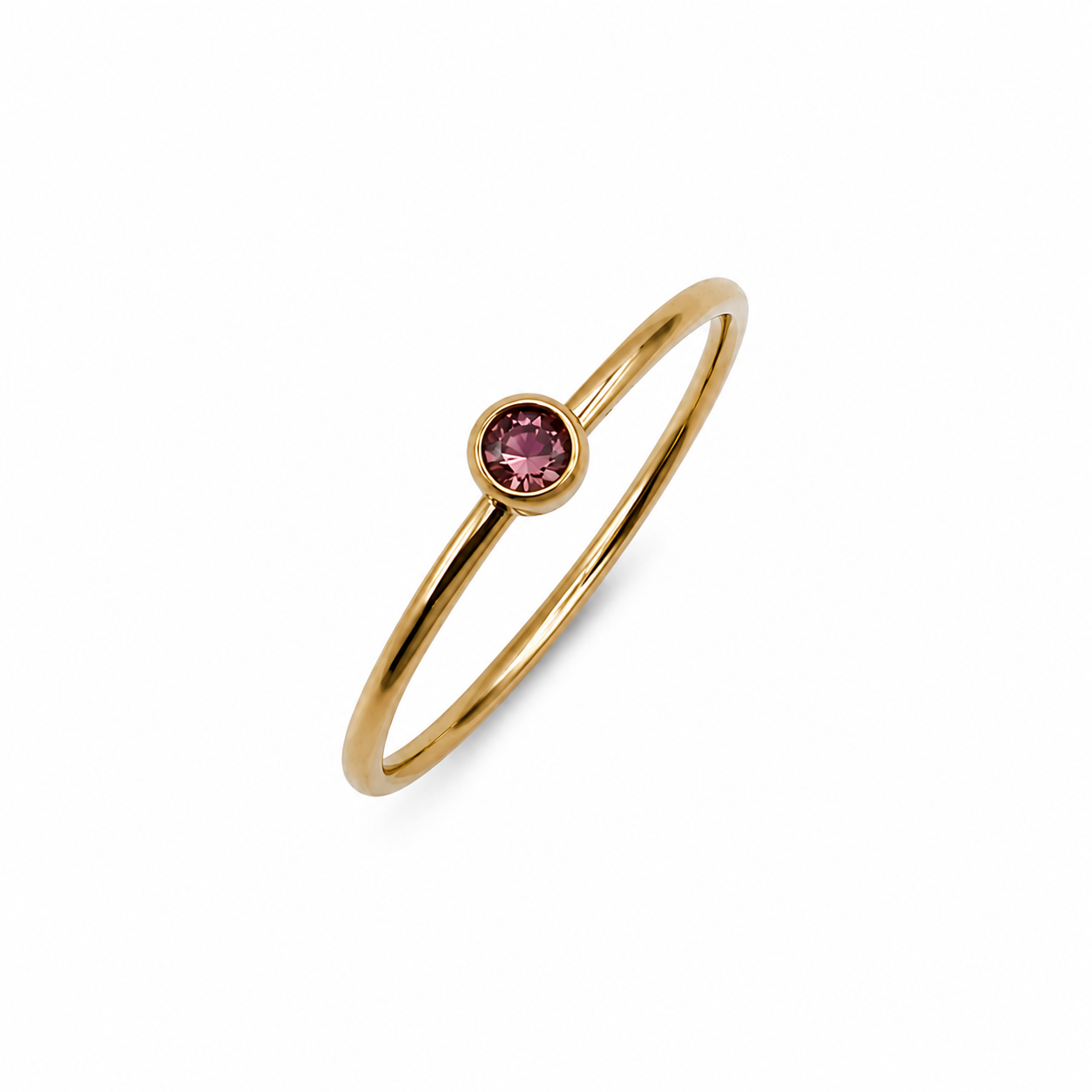 Classic Birthstone Ring – Februari