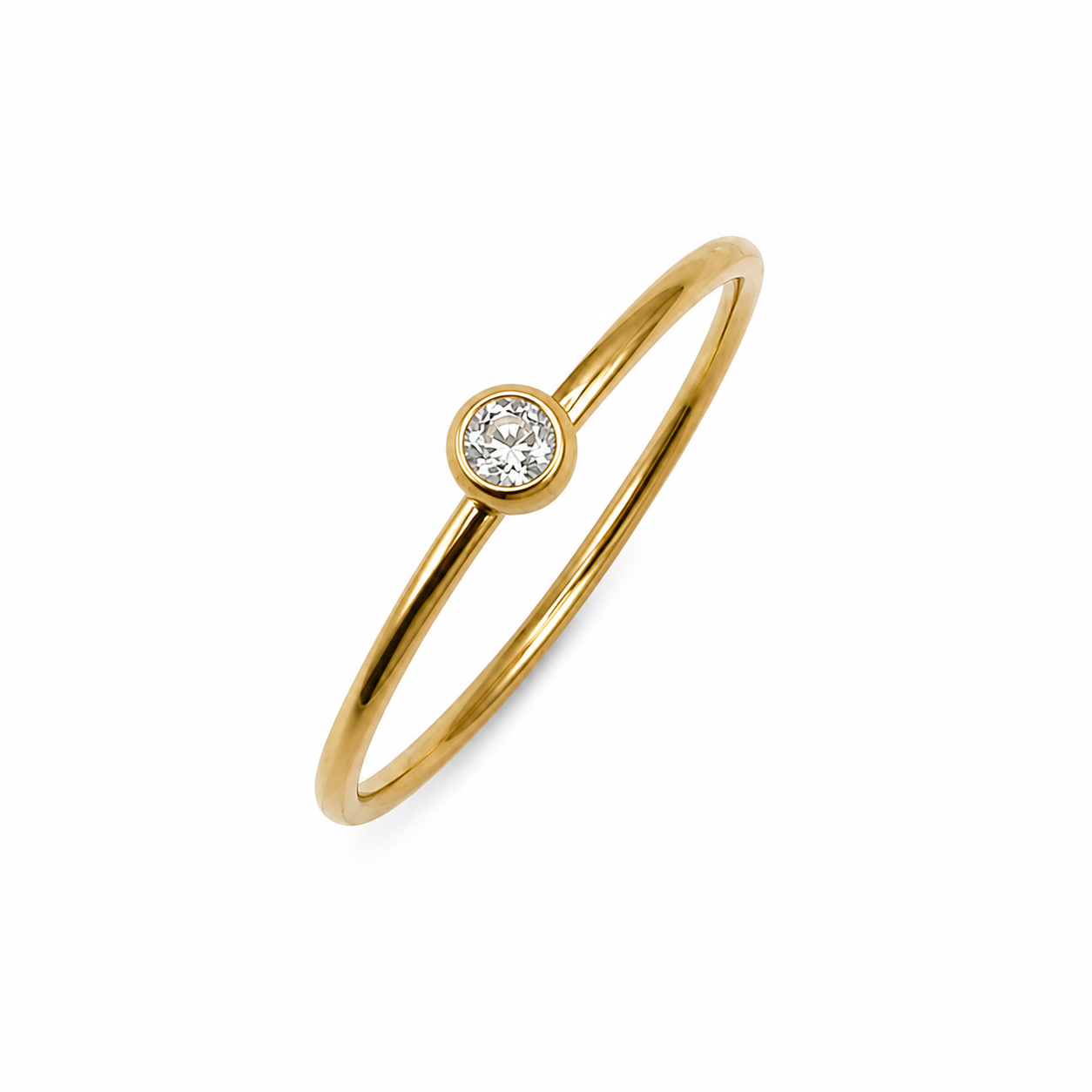 Classic Birthstone Ring – April