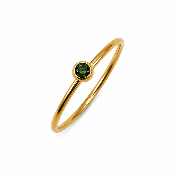 Classic Birthstone Ring – Mei