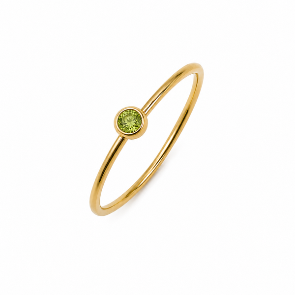 Classic Birthstone Ring – Augustus