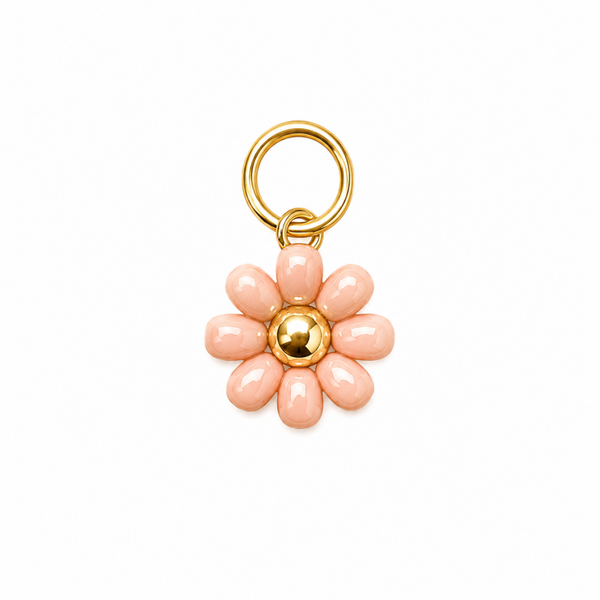 Orange flower bedel