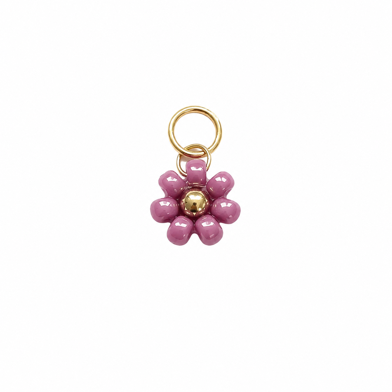 Purple flower bedel