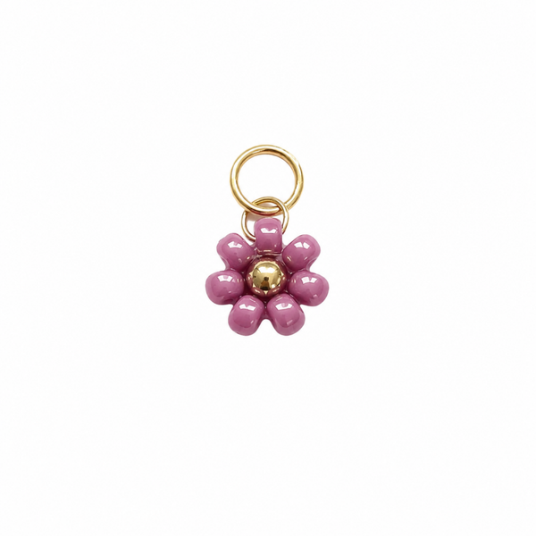 Purple flower bedel