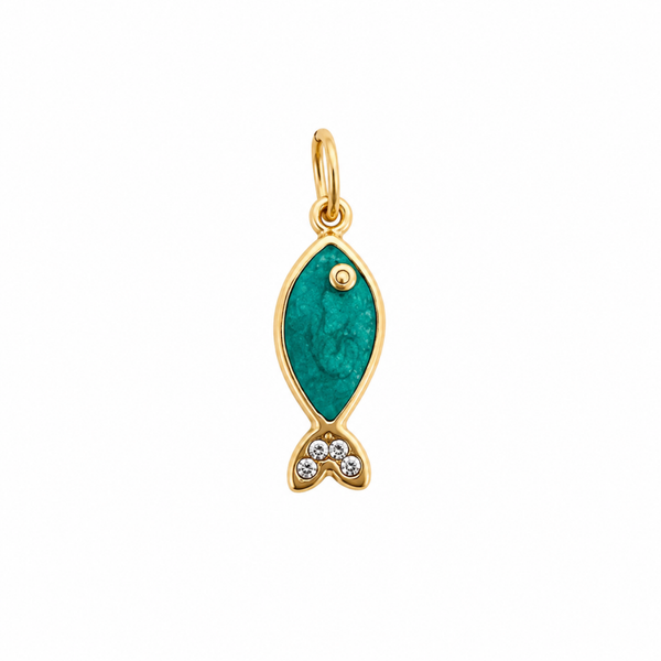 Turquoise fish bedel