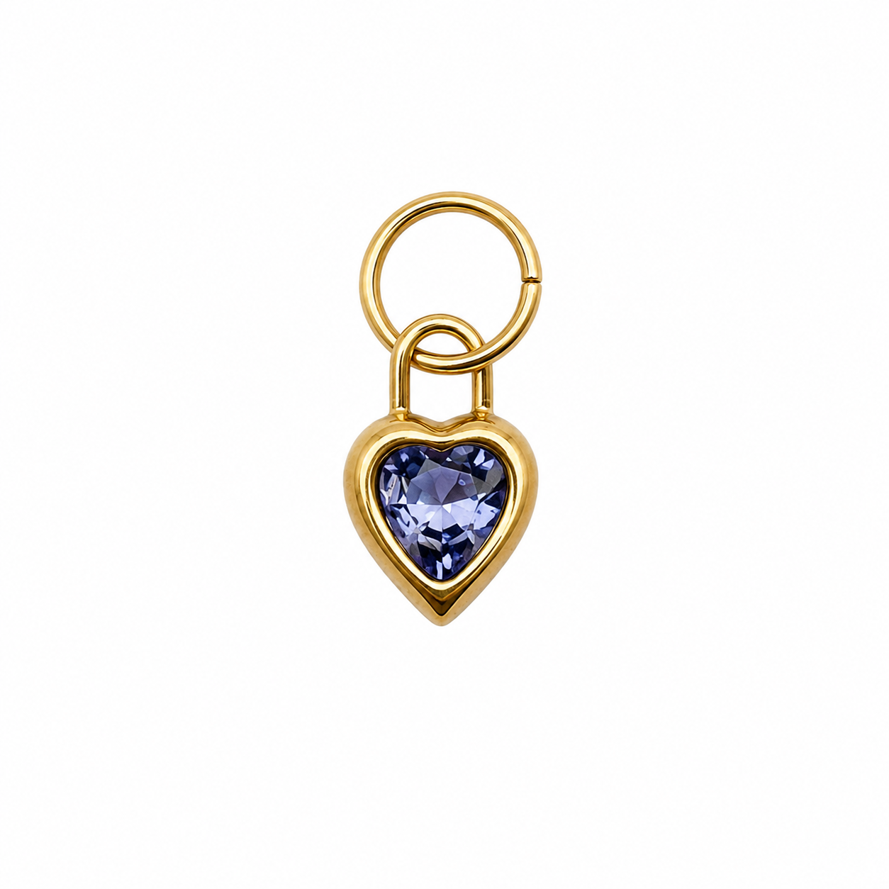 Heart Birthstone bedel – Juni