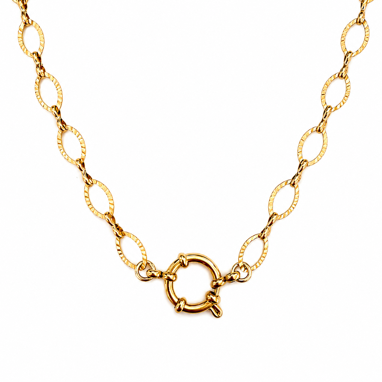 Oval ketting