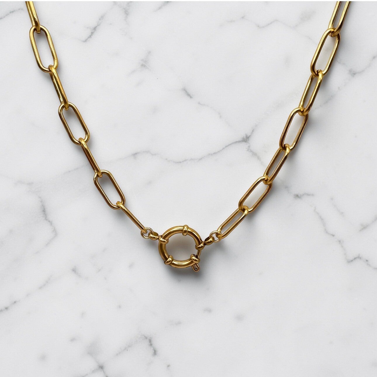 DYO paperclip basis ketting