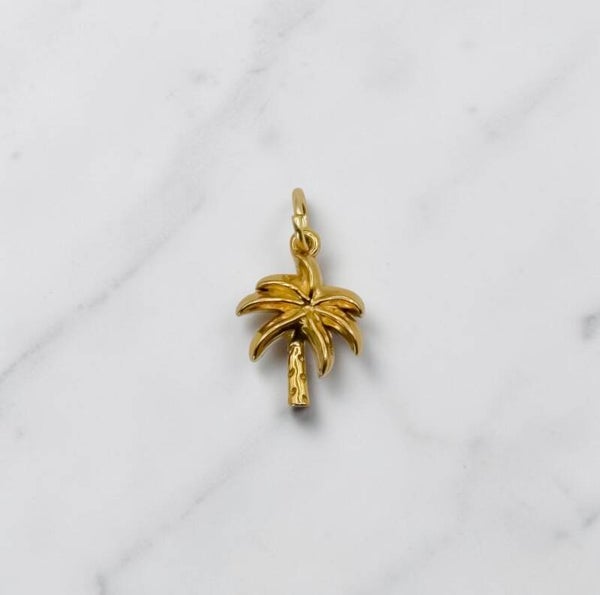 Golden palm tree bedel