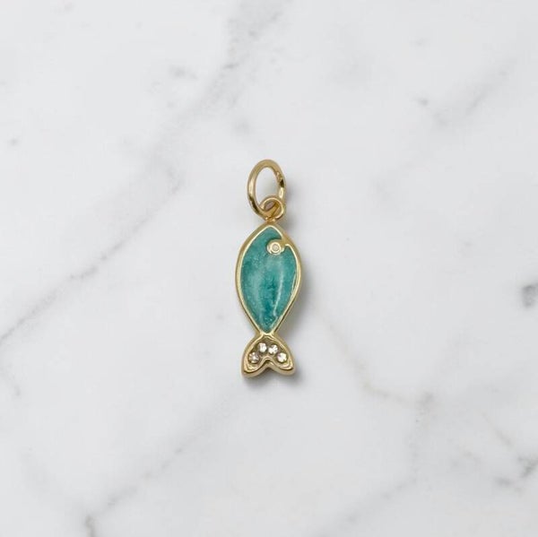 Turquoise fish bedel