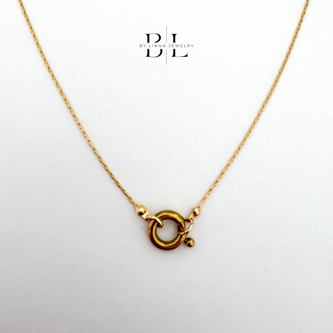 Elegant stripe ketting