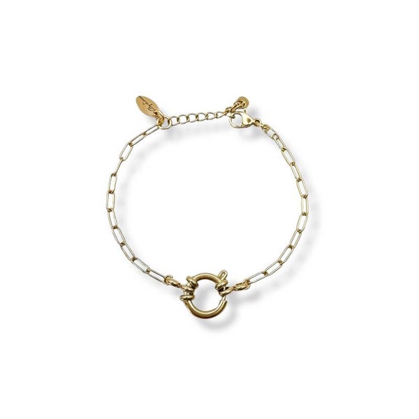 DYO mini paperclip basis armbandje