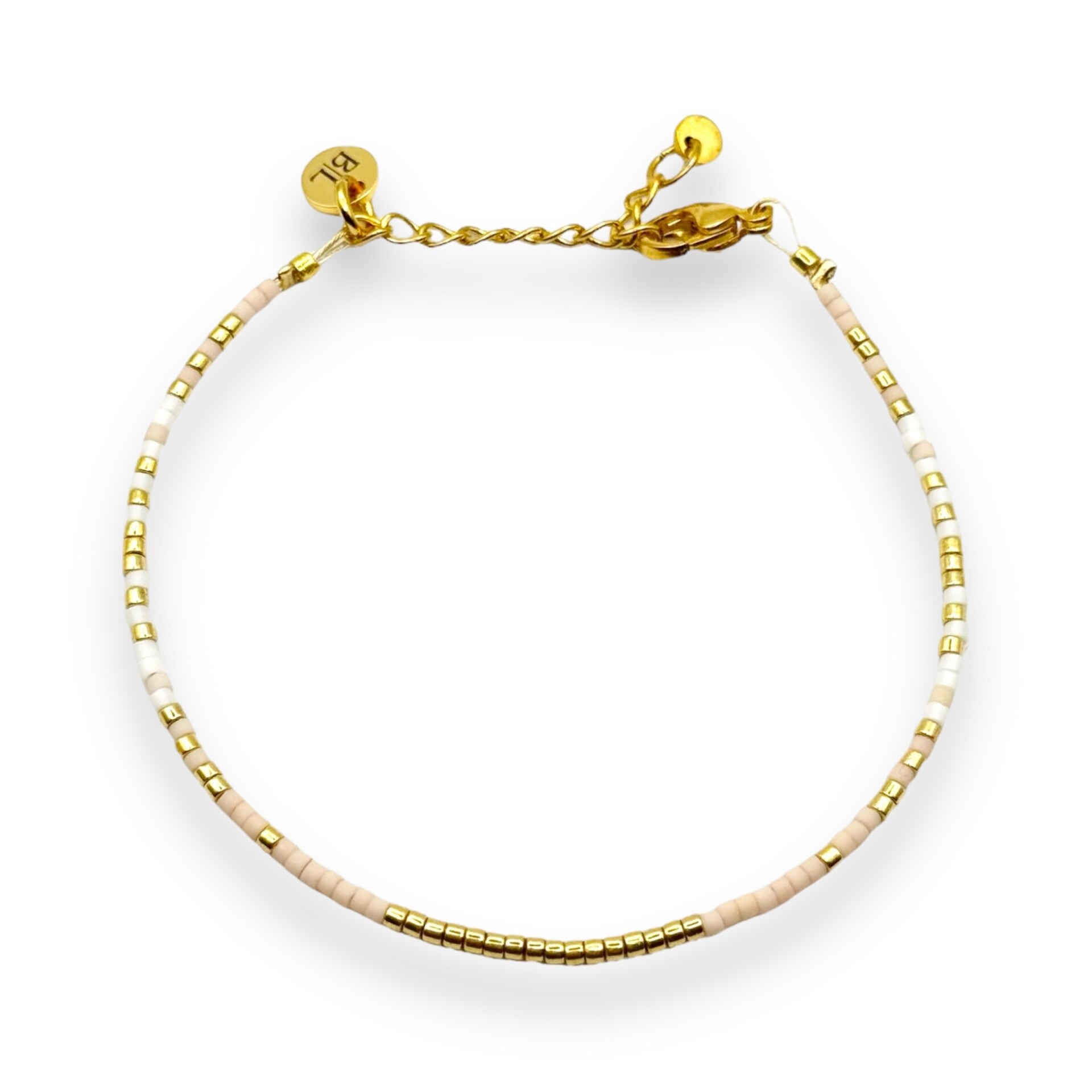 Moonshine armbandje pasteloranje