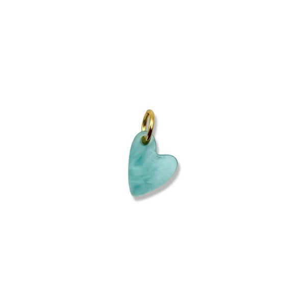 DYO colored heart bedel lichtblauw