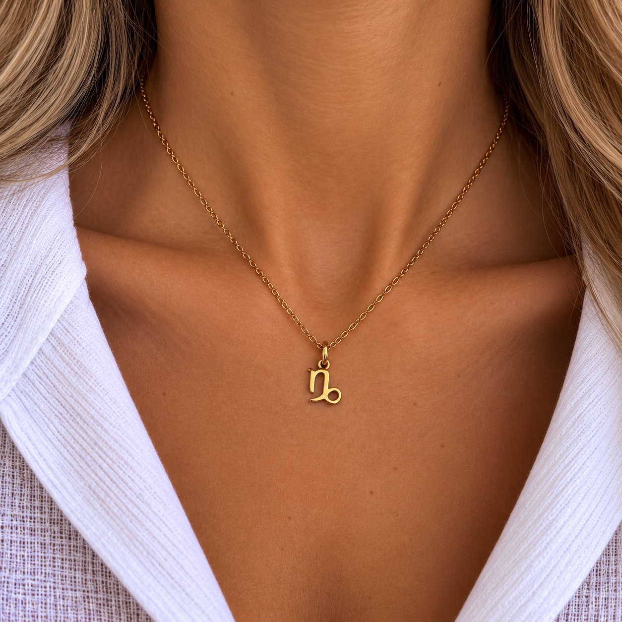 Golden Zodiac Ketting