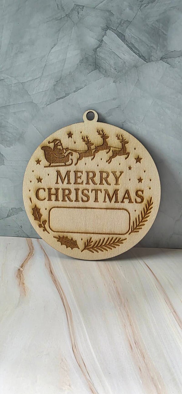Boule de Noël personnalisable