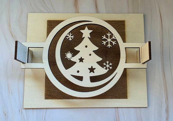 Porte serviette en bois