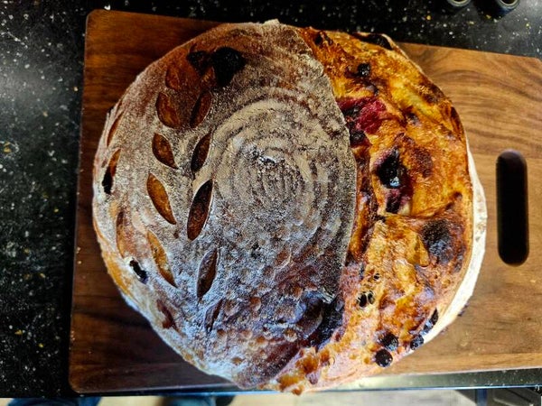 Lemon Blueberry Sourdough Loaf