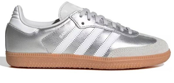 adidas Samba OG J Silver White Gum 5.5Y