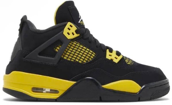 Jordan 4 Retro Yellow Thunder (GS) 4Y