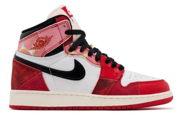 Jordan 1 Retro High OG Spider-Man Across The Spider-Verse 6Y