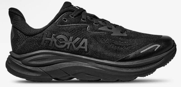 Hoka Kids Clifton 10 Triple Black 3.5Y