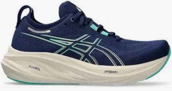 ASICS Gel-Nimbus 26 Blue Expanse/Aurora Green 6.5W
