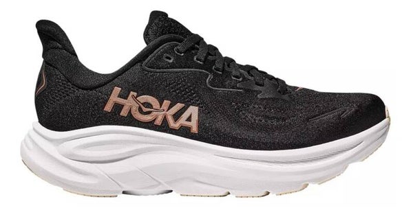 Hoka Clifton 10 Black / Rose Gold 7W
