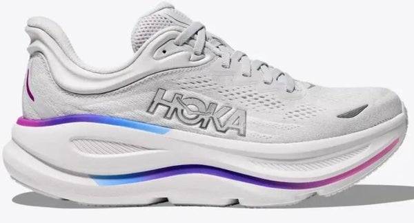 Hoka Bondi 9 Cosmic Grey / White 5.5W
