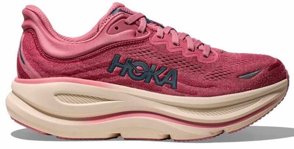 Hoka Bondi 9 Lingonberry Cranberry 7.5W