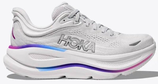 Hoka Bondi 9 Cosmic Grey / White 7.5W