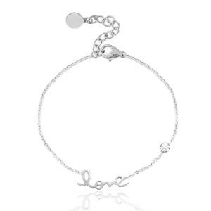 Armband Love - Zilver