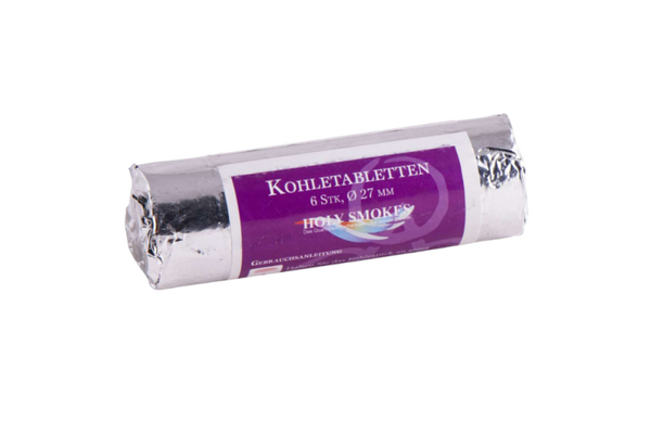 Houtskooltabletten Ø 2,7 cm 1 Rolletje