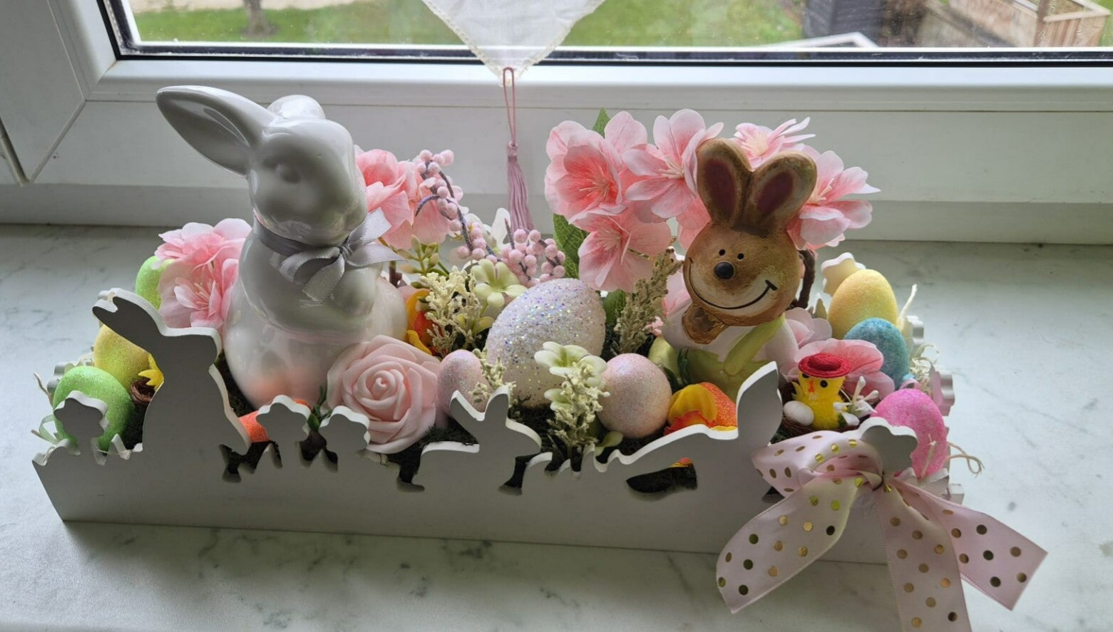 Hasenglück - Osterarrangement