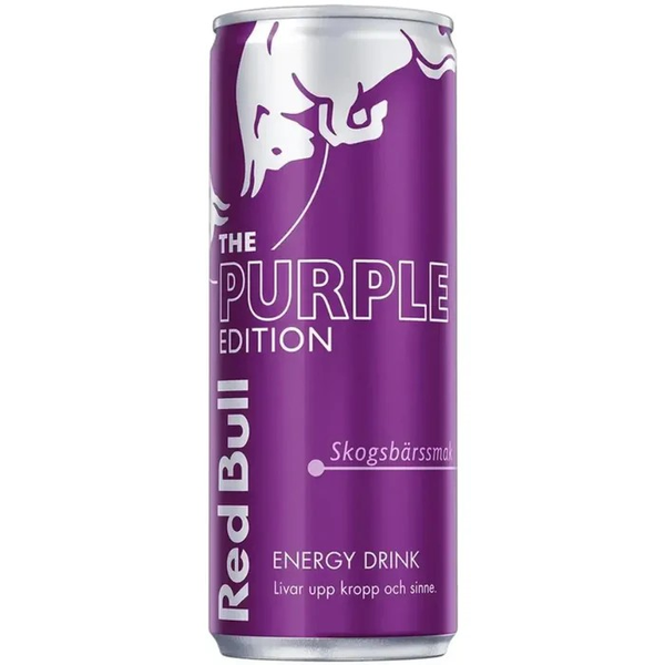 Red Bull Energy Drink The Purple Edition Blueberry - 250 ml