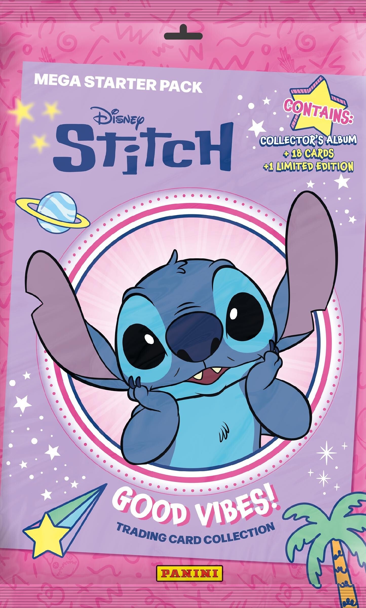 Mega Starter Pack Stitch Good Vibes! Trading Cards - Panini