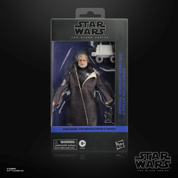Imperial Remnant Warlord & Polar Mouse Droid - Star Wars: The Mandalorian & Grogu - The Black Series - Hasbro