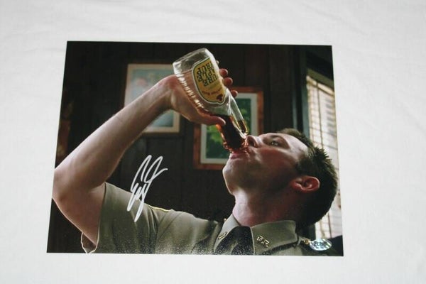 Autograph Erik Stolhanske - Officer Rabbit Super Troopers 2 - Signed 8" x 10" - with COA