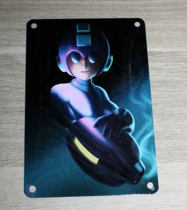 Metal Art Print Megaman - Mega Man - Zobie Exclusive