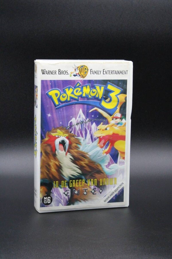 VHS Pokémon 3 - In de greep van Unown - Nederlandstalig