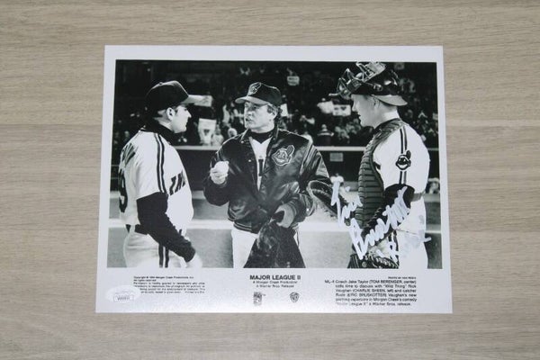 Autograph Eric Bruskotter - Rube Baker - Major League II - Signed 8" x 10" - with COA
