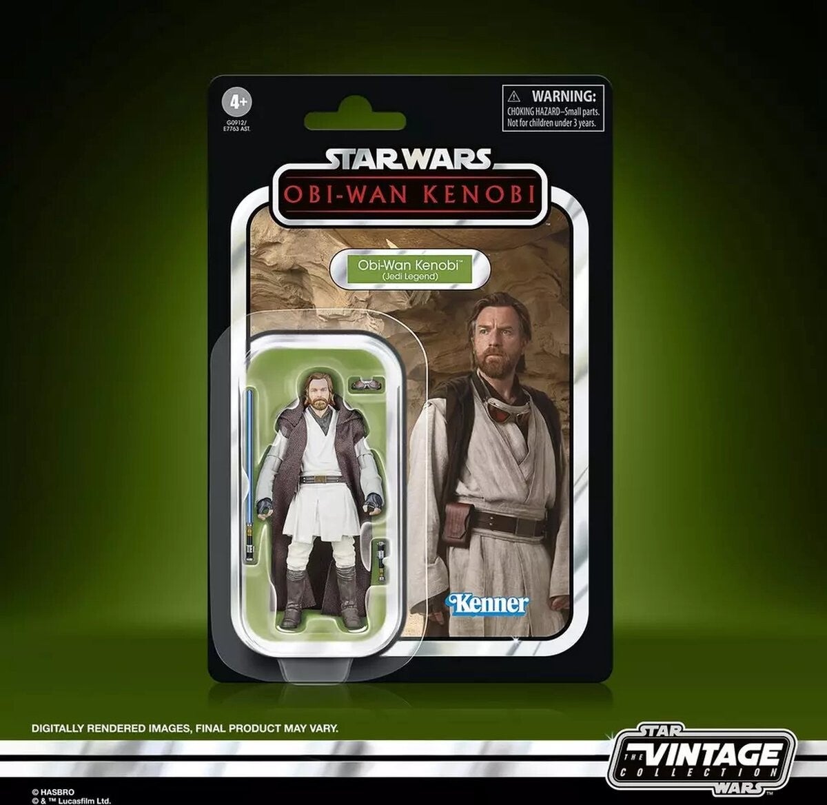 Obi-Wan Kenobi (Jedi Legend) - VC357 - Star Wars: Obi-Wan Kenbobi - The Vintage Collection - Hasbro / Kenner