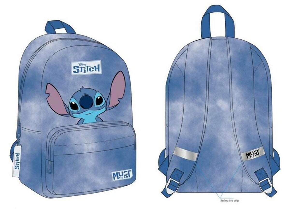 Stitch Rugzak Blauw - 41 x 29 x 17 cm - Disney - Diakakis