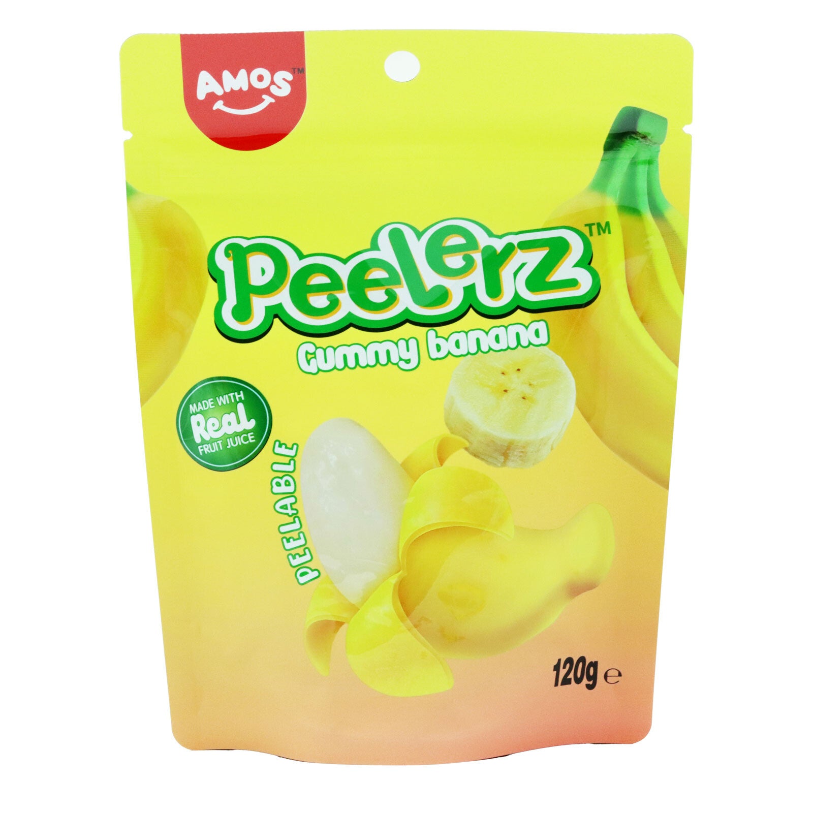 Amos Peelerz Gummy Banana - 65 g