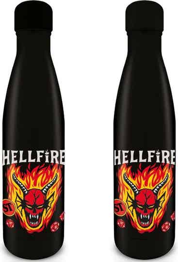 Hellfire Club Metalen Drinkfles 540 ml - Stranger Things - Pyramid International